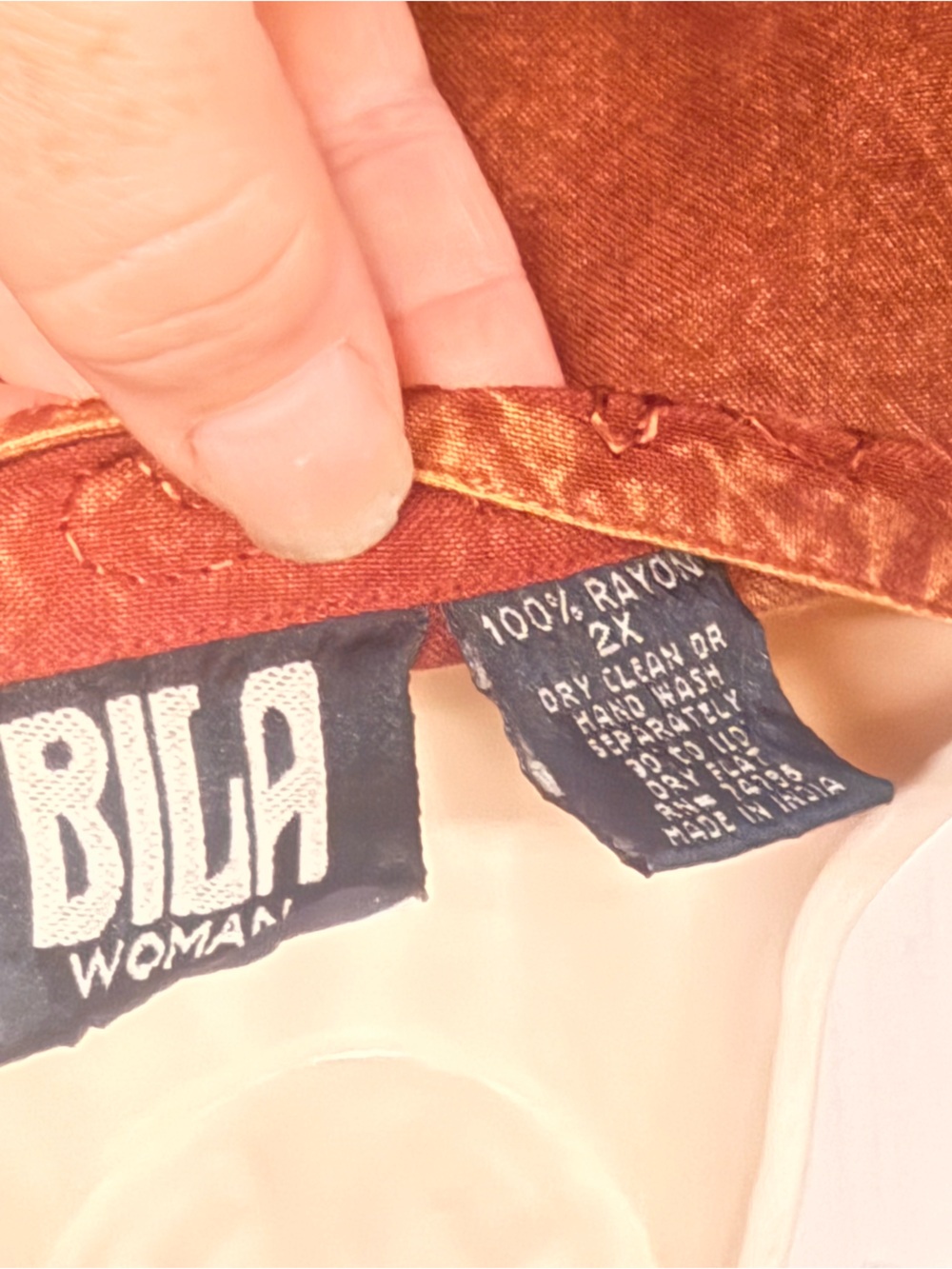 Bila Brown Embroidered Midi Dress - Picture 4 of 4